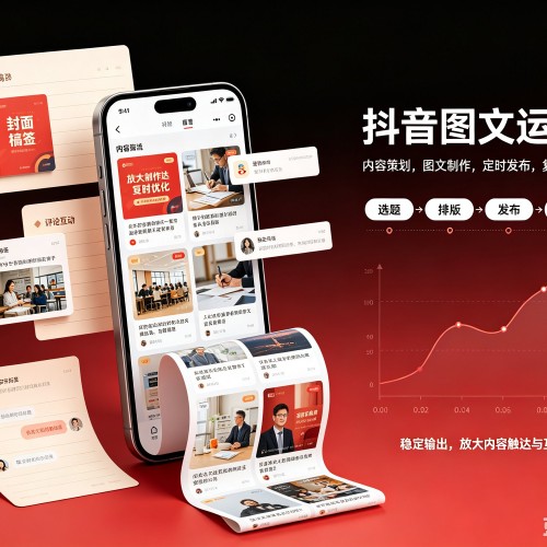 天镇抖音图文代运营服务